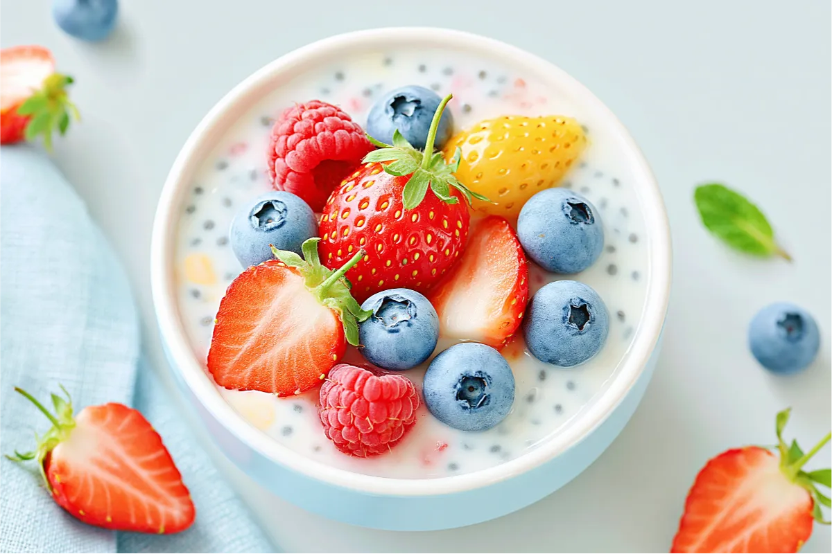 Chia Pudding with Berries