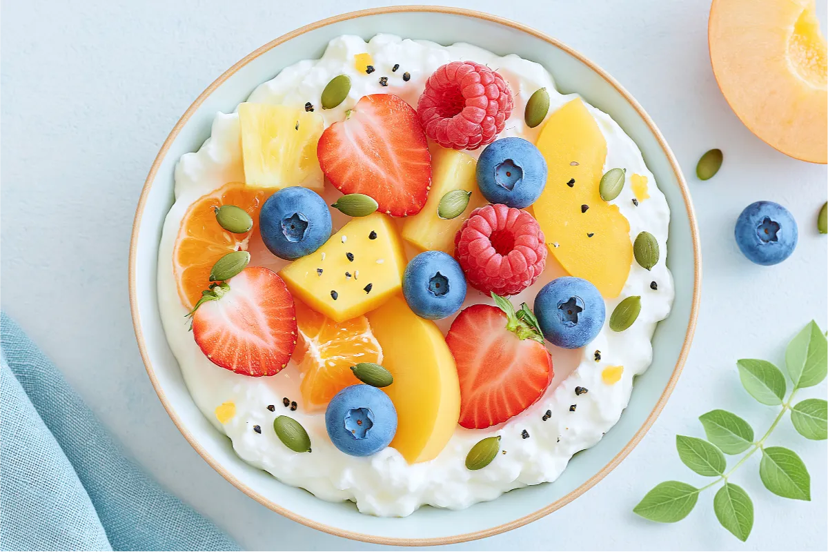 Cottage Cheese & Fruit Bowl