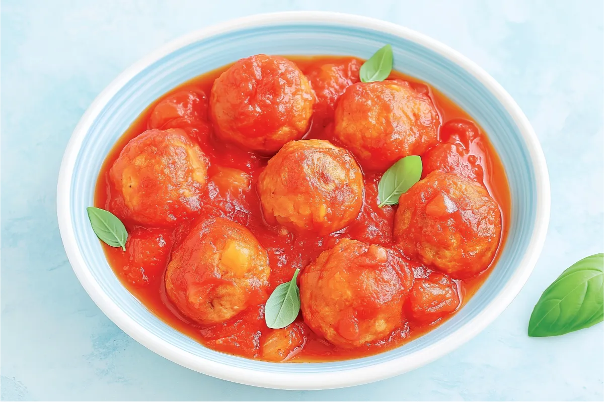 Turkey Meatballs in Tomato Sauce